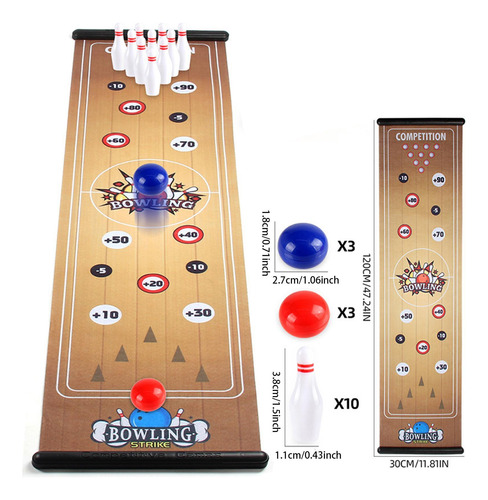 Juego De Bolos De Juego De Shuffleboard Juego