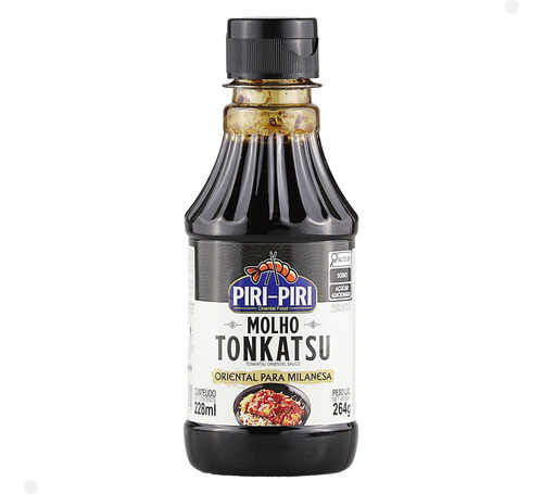 Molho Tonkatsu Piri-piri 228ml - Para Milanesa