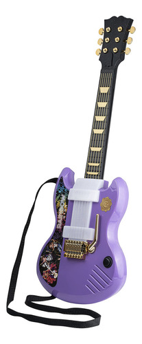 Ekids Guitarra Rainbow High Para Niños Con Música Integra