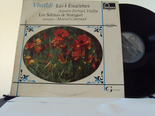 Vinilo 218  Vivaldi Las Cuatro Estaciones Solistas Stuttgard