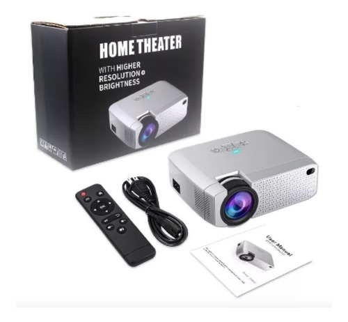 Proyector Aun D40w Hometheater Multimedia Hd Wifi Mirror
