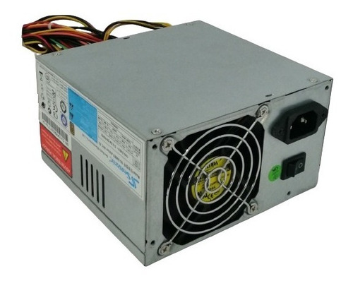 Fonte Atx 300w Seasonic 80 Plus Silenciosa Pfc F3 Ativo Cor Prata 110V/220V