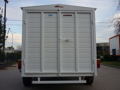 Imagen 8 de 25 de Acoplado Trailer 6 Cheques Cerrado Taller Rodante 3.5 Mts