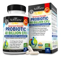 Comprar Suplemento probiótico diario Bioschwartz de 40 mil millones de UFC para el intestino