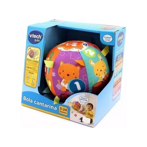 Vtech Bola Cantarina Pelota Interactiva De Tela 50 Canciones