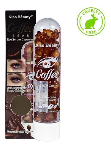 Serum En Capsula De Cafe Para Cejas Kiss Beauty