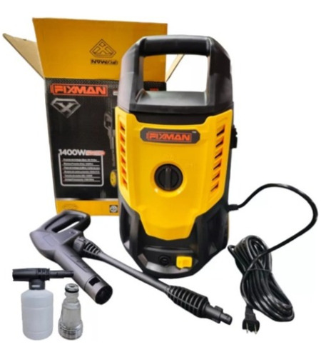 Hidrolavadora Eléctrica Fixman Potencia 1400 Presión 1650psi