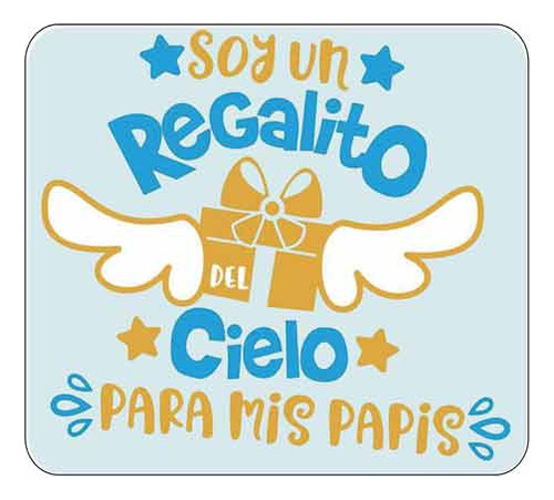 Mouse Pad Mama Papa Bebe Recien Nacido Regalo Papis 1011