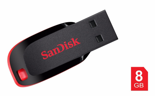 Pen Drive Sandisk Cruzer Blade 8gb
