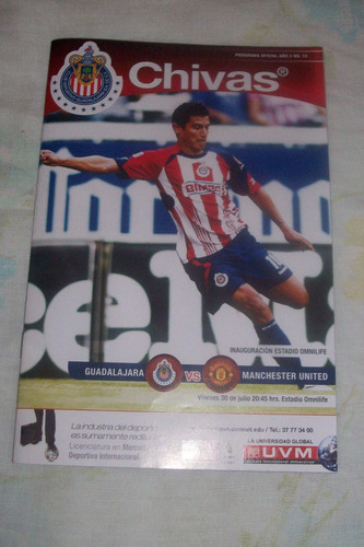 Revista De Coleccion Inauguracion Estadio Chivas Omnilife