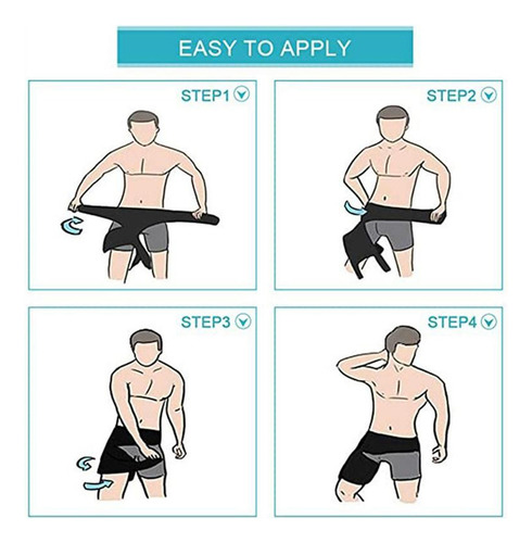 Bandagem Para Redução Da Fadiga Muscular, Suporte Na