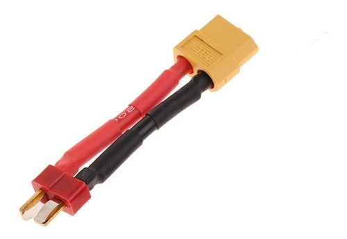 Adaptador Conector Rc Bateria Xt60 Hembra A Conector T Macho