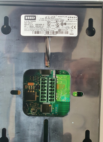 Leitor Biometrico Smart Hid Iclass Rwklb575 Com Teclado
