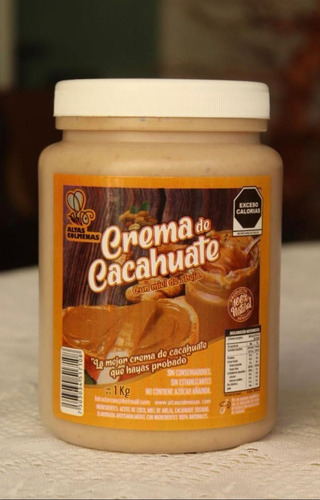 Mantequilla De Cacahuate Casera 2k C/miel Abeja