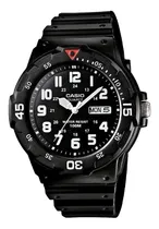 Comprar Reloj Casio De Hombre Mrw-200h Deportivo Sumergible 100m Color de la correa Negro Color del fondo Negro