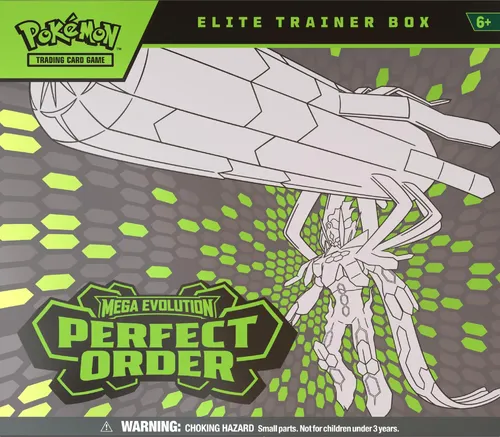Pokémon Tcg Mega Evolution Perfect Order Elite Trainer Box