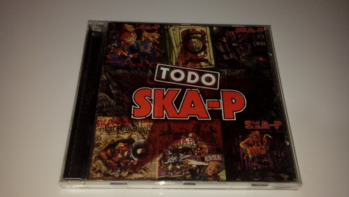 Cd Ska-p - Todo Ska-p (cd Abierto Sin Uso, Como Nuevo) Promo