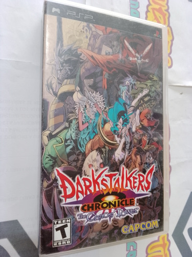 Juego Darkstalkers Chronicle The Chaos Tower Psp