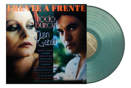 Rocio Durcal Juan Gabriel Frente A Frente Green Lp Vinyl 