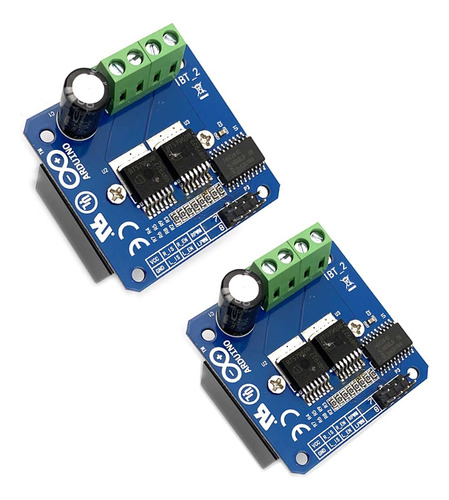 Kiro&seeu 2 Unidades Dobles Bts7960b Dc 43a Módulo De Contro