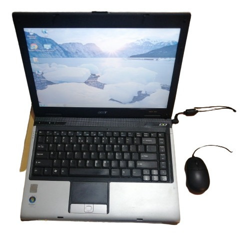 Laptop Acer Aspire 5050, Con Accesorios Y Maletín De Cuero