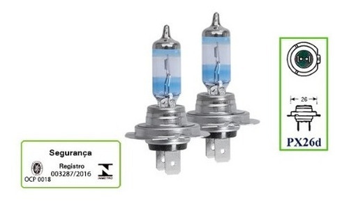 Imagem 7 de 8 de Par Lâmpada Osram H7 Night Breaker 200 12v55w 3550k Mais Luz