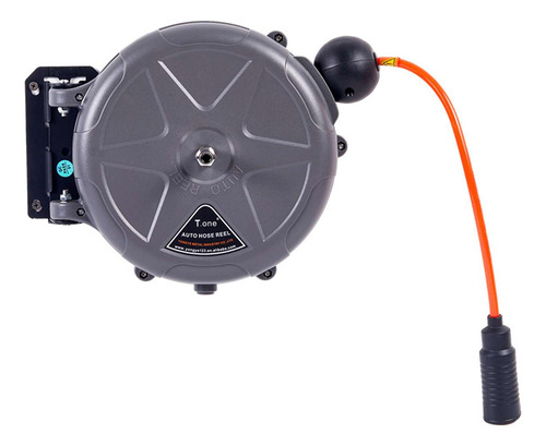 Carrete De Manguera De Jardín Retráctil Automático