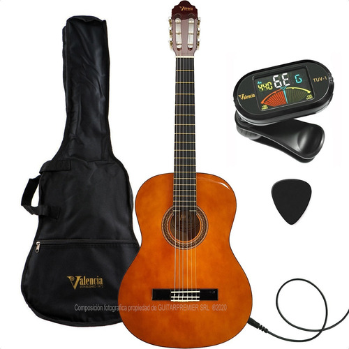 Guitarra Electrocriolla Superior + Funda Reforzada + Tensor