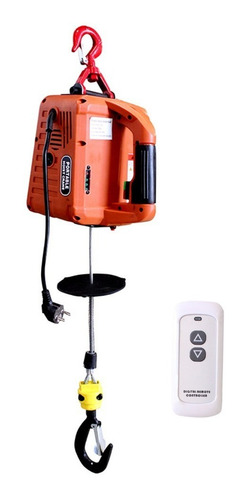Guincho Elétrico Portátil Polti 500 Kg 7,6 Mts Com Controle Cor Azul