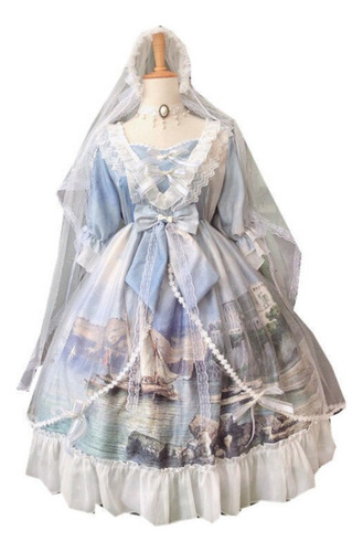 Vestido Gótico Victoriano De Lolita Op Swan Princess Castle