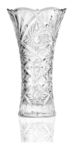 Vaso De Vidro Luxuoso Decoração Grande 23cm Flores Plantas