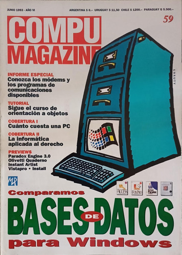 Revista Compumagazine Año 6 N°59 1993