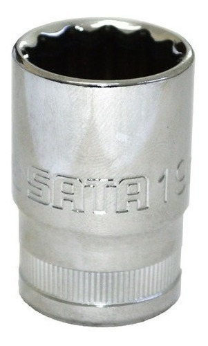 Soquete Estriado Encaixe 1/2  De 19mm Sata - St13610sc