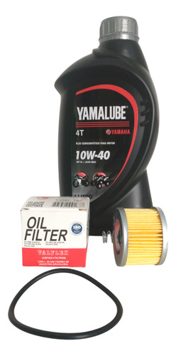 Óleo Yamalube 10w40 E Filtro De Óleo Ybr Factor 125i 2024