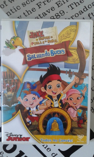 Dvd Jake E Os Piratas Da Terra Do Nunca Salvando Bucky