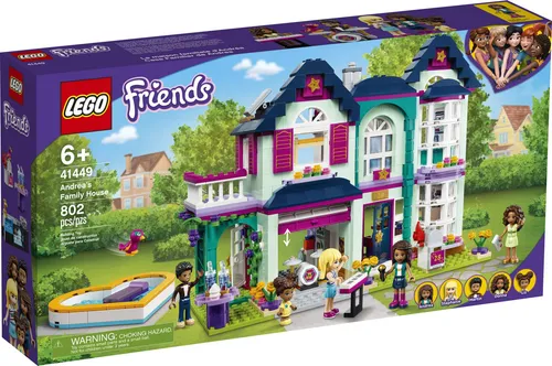 Lego Friends La Casa De La Familia De Andrea 41449