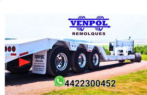 Lowboy Cuello Desmontable 3.05 Carga De Exceso Dimensiones