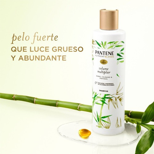 Shampoo Multiplicador De Volume Nutrient Blends Pantene