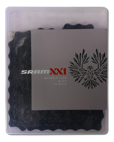 Cadena Sram Xx1 Eagle De 12 Velocidades - Black Color Negro
