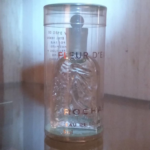 Miniatura Colección Perfum Fleur D Eau Rochas 5ml Vintage (Usado)