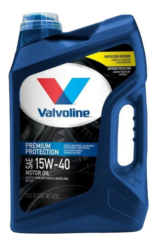 Aceite De Motor Valvoline Premium 4,73l 15w-40  -roll Steel-