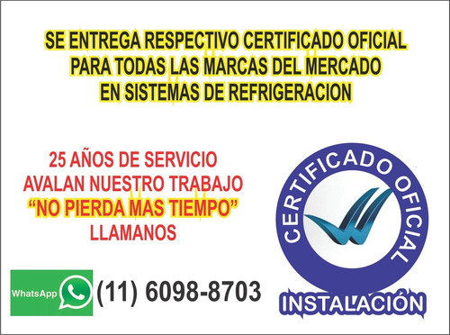 Imagen 2 de 10 de Instalacion Instalador Split Aire Acondicionado Matriculado