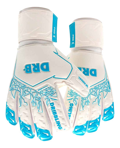 Guante Arquero Drb Royal 4.0 Pro Entrenamiento Fútbol Adulto Blanco 10