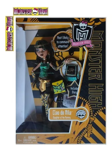 Boneca Monster High Cleo De Nilo Básica Wave 1