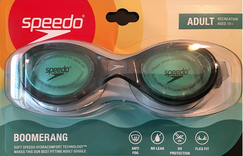 Gafas Speedo Boomerang Para Adultos - Monument Jade