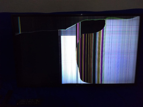Vendo Tv LG 43lh5700 Tela Quebrada Para Retirada De Peças