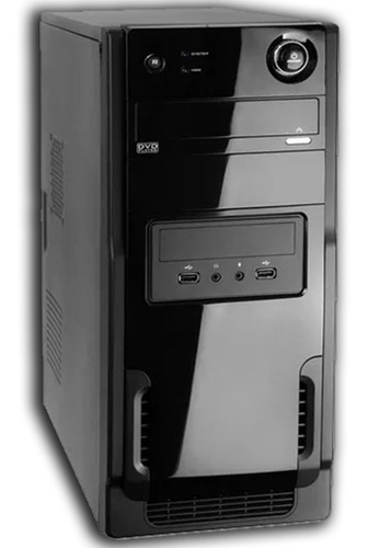 Pc Computador Cpu Intel Core 2 Duo Hd 500gb, 2gb Memória Ram