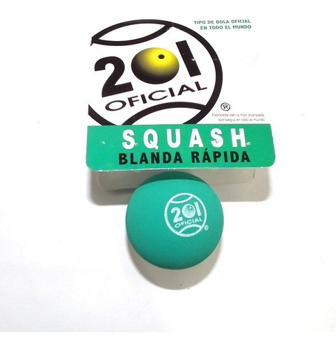 Pelota Squash 201 Blanda Rapida