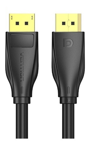 Cable para jugadores Vention Displayport 1.4 4k @144hz 8k @60hz 32 g y 1,5 m