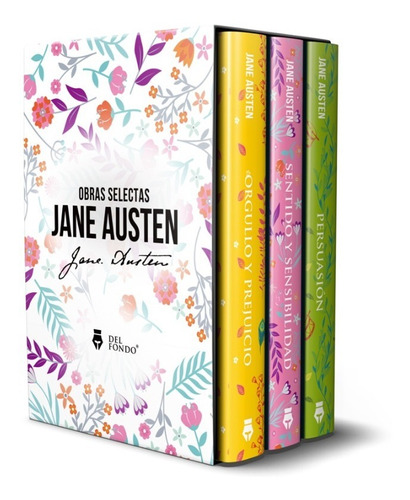Obras Selectas Jane Austen Tres Tomos Con Estuche